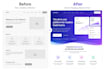 design a high converting ai startup landing page in react