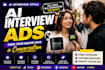 create ai interview style video ads for your brand