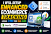 setup enhanced ecommerce tracking with GTM for ga4 shopify woocommerce