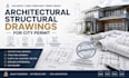 do architectural, structural drawings for city permit