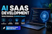 build full stack ai software, saas web app, software developer ai web