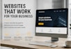 design a modern one page landing site