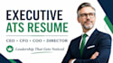 write an ats executive resume and CV
