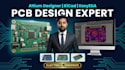 do pcb design, pcb layout and schematic in kicad altium