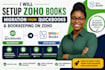 setup zoho books migration from quickbooks and bookkeeping on zoho