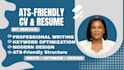 help write, rewrite and design an ats optimized resume and CV