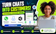 integrate whatsapp marketing chatbot manychat automation botpress integration