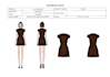 create professional fashion tech pack, flat sketch, and bom