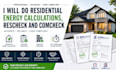 do residential energy calculations, rescheck and comcheck