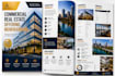 create a premium commercial property offering memorandum brochure