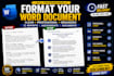 professionally format your word document