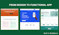 convert figma to bubble io with pixel perfect responsive design