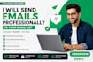 manually send emails one by one to your email list