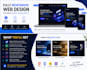 build a responsive modern website using HTML CSS javascript and react