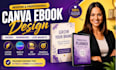 redesign your book cover into a professional modern design