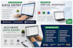 do data entry, copypaste data collection pdf to excel