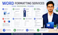 professionally format microsoft word documents
