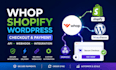 integrate whop shopify checkout API webhook payment shopify whop wordpress