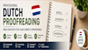 proofread end improve your dutch text