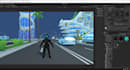 create a low poly polygon 3d humanoid game character with rig