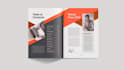 design a professional bifold leaflet, brochure, flyer, and print ready design