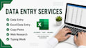 do data entry and excel spreadsheet work