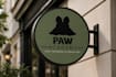 create your pet paw into unique illustration line art