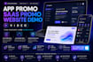 create app promo, saas promo video, website demo video