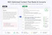 write SEO optimized saas fintech and healthcare content