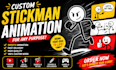 create engaging 2d stickman animation videos