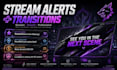 create animated twitch emotes, stream alerts, transitions and animated overlays