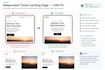 fix HTML CSS bugs and responsive layout issues