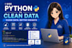 clean, format, merge, and split excel data and CSV files