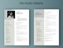 design a professional, customizable resume template