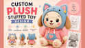 custom plush stuffed toy design
