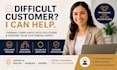 handle customer complaints and difficult customer situations