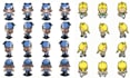 pixel art animation 2d pixel art sprite sheet character game art nsfw animation