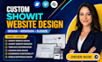 design showit website, showit redesign, showit template, customize showit, seo