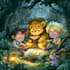 draw a children story book cover drawing