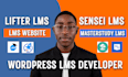 build lms website with sensei lms masterstudy lms lifter lms wordpress developer