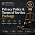 draft a privacy policy, terms of service