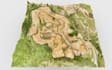 turn terrain lidar scan to 3d surface mesh, 3d perlin noise terrain generation