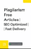 do professional article writing with fast delivery