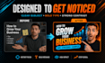 design professional clickable youtube thumbnails