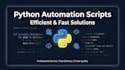 write a python script to automate any repetitive task for you