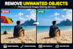 remove unwanted objects from photos naturally and professionally