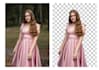 professionally remove background, resizing images