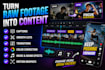 professionally edit social media videos