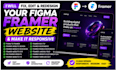 fix edit redesign your figma framer website landing page and make it responsive