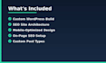 build a wordpress site optimized for search engines